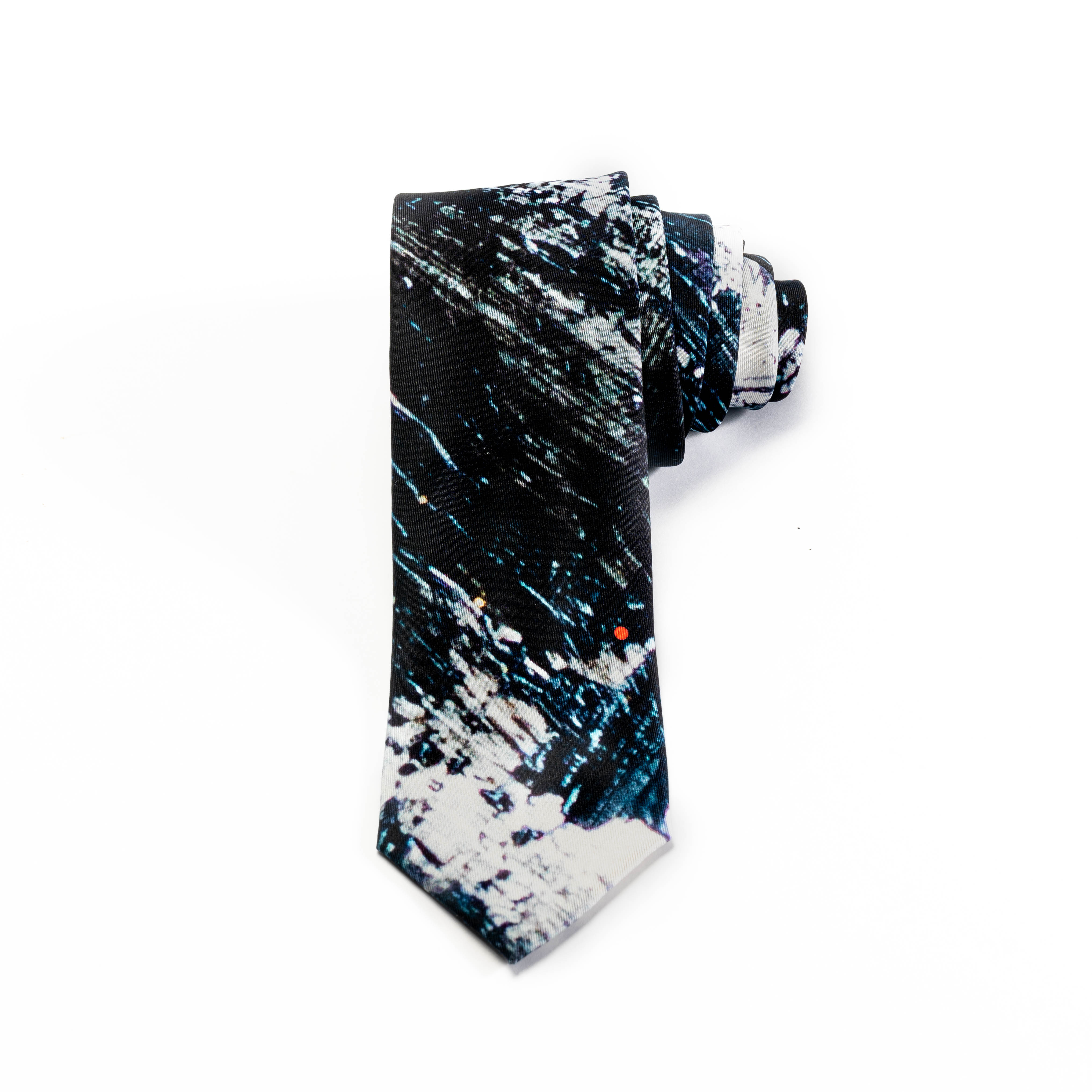 Limited Edition Siyah Beyaz Kravat